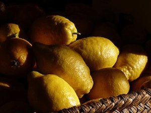 Fresh Organic Lemons