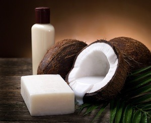 Coconut oil is a great way to make organic soap