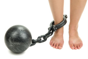 chain-ball-attached-to-ankle