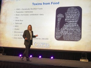 Dr. Edward Group's presentation addresses the different toxins in food at The Truth About Cancer Symposium.