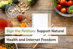 Sing a petition to support internet freedom.