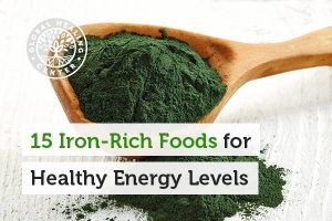 A bowl of organic spirulina. You can avoid iron deficiency by consuming Iron rich foods such as spinach and pumpkin seeds.