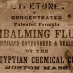 embalming fluid