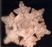 A structured water molecule from Antarctic Ice. From ‘The Message From Water’ by Masaru Emoto.