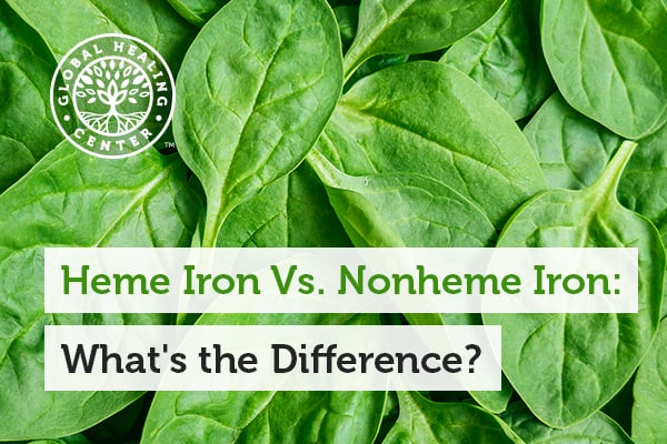 Nonheme iron is sourced from healthier foods than Heme iron