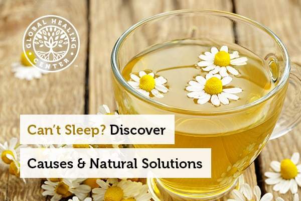 If you can't sleep, herbal teas can help you fall asleep.