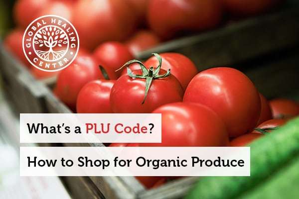 A bucket of tomatoes. Grocery stores use PLU code to manage their inventory of produce.