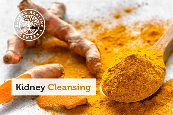 Turmeric is part of the kidney cleanse diet.