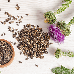 Milk thistle can help detox the liver.