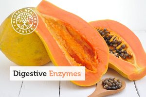 Papaya contains papain, a digestive enzyme, which can reduce swelling and heartburn.
